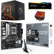 Kit Actualización AMD Ryzen 7 7700 + Tarjeta Madre B650M-A WI-FI Bluetooth + Memoria Ram 32Gb DDR5