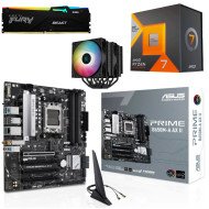 Kit Actualización AMD Ryzen 7 7800X3D + Disipador + Tarjeta Madre B650M Wi-Fi Bluetooth + Ram 32Gb DDR5
