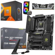 Kit Actualización AMD Ryzen 7 7800X3D + E. Liquido + Tarjeta X870 WiFi + Ram 48Gb DDR5