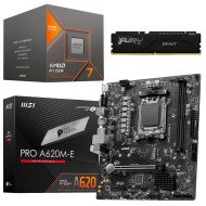 Kit Actualización AMD Ryzen 7 8700G + Gráficos Radeon 780M+ Tarjeta A620M + Ram 16Gb DDR5