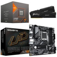 Kit Actualización AMD Ryzen 7 8700G + Gráficos Radeon 780M+ Tarjeta B650M + Ram Dual 32Gb DDR5