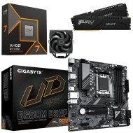 Kit Actualización AMD Ryzen 7 9700X + Disipador + Tarjeta Madre B650M + Ram Dual 32Gb DDR5