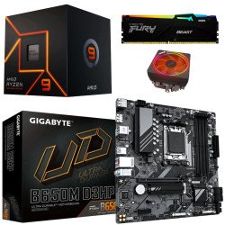 Kit Actualización AMD Ryzen 9 7900 + Tarjeta Madre B650M + Ram 32Gb DDR5