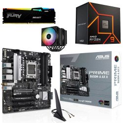 Kit Actualización AMD Ryzen 9 7950X + Disipador + Tarjeta Madre B650M Wi-Fi Bluetooth + Ram 32Gb DDR5