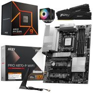 Kit Actualización AMD Ryzen 9 7950X + Disipador + Tarjeta Madre X870-P WIFI + Ram Dual 32Gb DDR5