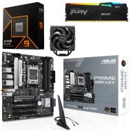 Kit Actualización AMD Ryzen 9 9900X + Disipador + Tarjeta Madre B650M Wi-Fi Bluetooth + Ram 32Gb DDR5