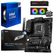 Kit Actualización Intel Core i9 14900K + Enfriamiento Liquido 240mm + Tarjeta Madre Z790-P WIFI D4 + Ram 32Gb DDR4