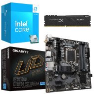 Kit Actualización Intel Core i3 14100 + Tarjeta Madre B760M DS3H AX + Ram 32Gb DDR4