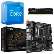 Kit Actualización Intel Core i5 12400 + Tarjeta Madre B760M DS3H AX + Ram 32Gb DDR4
