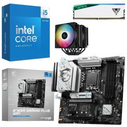 Kit Actualización Intel Core i5 14600K + Disipador + Tarjeta B760M-A WIFI + Ram 32Gb DDR5