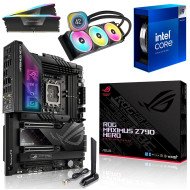 Kit Actualización Intel Core i9 14900K + E. Liquido Corsair H150i LCD 360mm + Tarjeta ROG Maximus Z790 Hero + Ram 64Gb DDR5