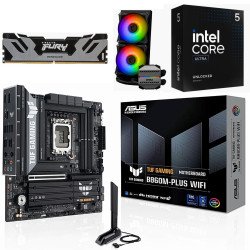 Kit Actualización Intel Core Ultra 5 245K + E. Liquido + TUF Gaming B860M-Plus WIFI + Ram 48Gb DDR5