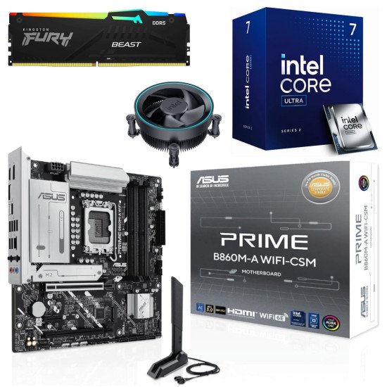 Kit Actualización Intel Core Ultra 7 265 + Tarjeta Madre B860M WIFI + Ram 32Gb DDR5 Kit Actualización Intel Core Ultra 7 265 + Tarjeta Madre B860M WIFI + Ram 32Gb DDR5