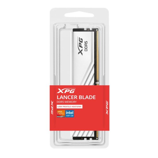 Memoria Ram XPG Lancer Blade White, 16Gb 6000 Mhz DDR5