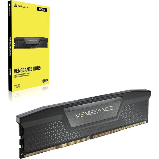 Memoria Ram Corsair Vengeance Black Kit 64Gb (32Gb x 2) 6400 Mhz DDR5