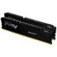 Memoria Ram Kingston Fury Beast Black Kit (32Gb x 2), 64Gb 6400 Mhz DDR5 Memoria Ram Kingston Fury Beast Black Kit (32Gb x 2), 64Gb 6400 Mhz DDR5