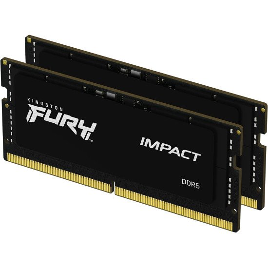 Memoria Ram SODIMM Kingston Fury Impact, 64Gb 5600 Mhz DDR5 Kit (32Gbx2) Memoria Ram SODIMM Kingston Fury Impact, 64Gb 5600 Mhz DDR5 Kit (32Gbx2)