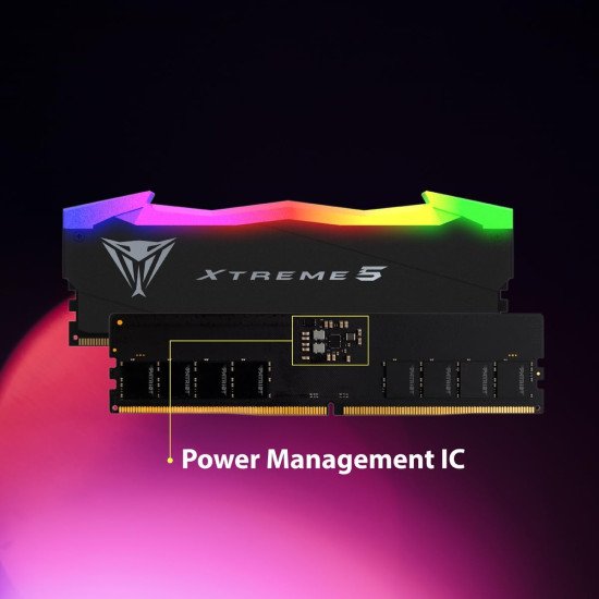 Memoria Ram Patriot Viper Xtreme 5 RGB Kit 48Gb (24Gb x 2) 8000 Mhz DDR5 Memoria Ram Patriot Viper Xtreme 5 RGB Kit 48Gb (24Gb x 2) 8000 Mhz DDR5