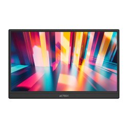Monitor Led Acteck Portátil Linkpad LP15Y 15.6", Full HD 1920x1080, Panel IPS, 60 Hz, USB Type-C/mini HDMI
