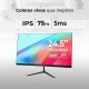 Monitor Led Acteck Captive Vivid SP245 24.5", Full HD 1920x1080, Panel IPS, 75 Hz, VGA/HDMI