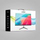 Monitor Led Acteck Captive Vivid SP245 24.5", Full HD 1920x1080, Panel IPS, 75 Hz, VGA/HDMI