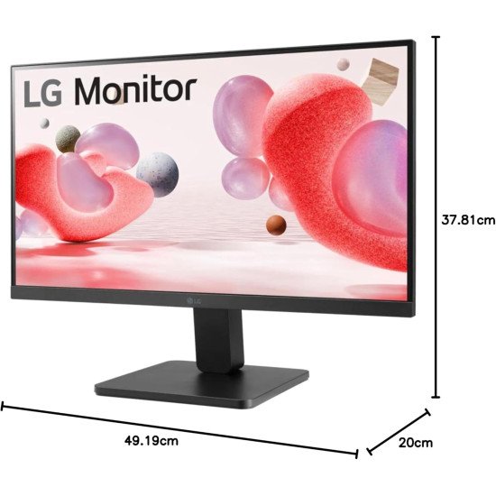 Monitor Led LG 22MR410-B 21.45", Plano, Full HD, Panel VA, 100 Hz, 5 Ms, HDMI/VGA Monitor Led LG 22MR410-B 21.45", Plano, Full HD, Panel VA, 100 Hz, 5 Ms, HDMI/VGA