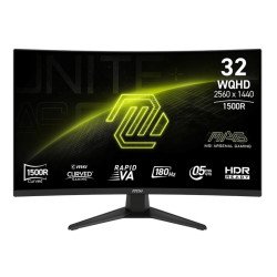 Monitor Led MSI MAG 321CQF E18 31.5", WQHD 2560x1440, Panel Rapi VA, 180 Hz, 0.5 Ms, HDMI/DisplayPort