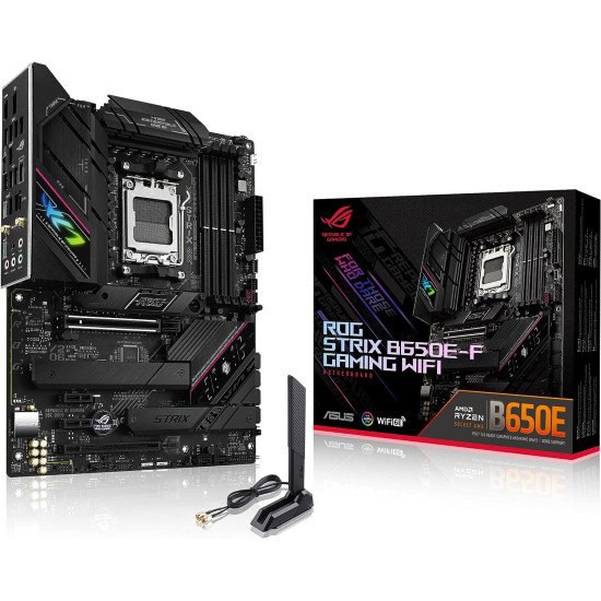 Tarjeta Madre Asus ROG Strix B650E-F Gaming WIFI, AMD, DDR5, Socket AM5