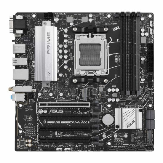 Tarjeta Madre Asus Prime B650M-A AX-II (WIFI6), AMD, DDR5, Socket AM5