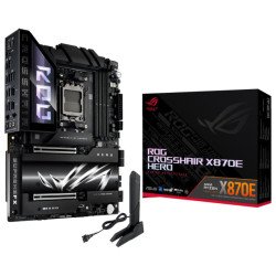 Tarjeta Madre Asus ROG Crosshair X870E Hero, AMD, DDR5, Socket AM5