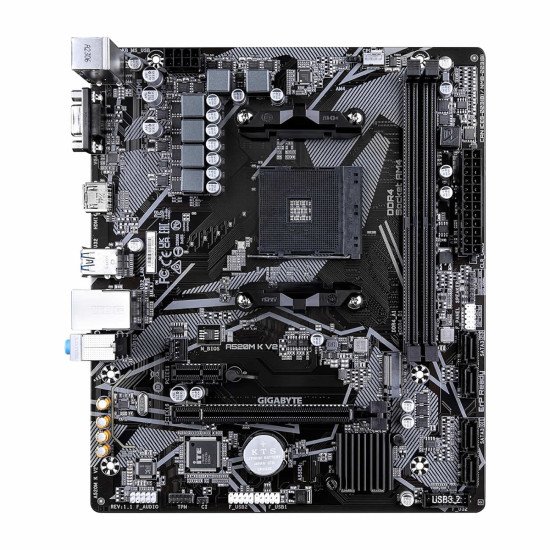 Tarjeta Madre Gigabyte A520M K V2, AMD, Socket AM4 Tarjeta Madre Gigabyte A520M K V2, AMD, Socket AM4