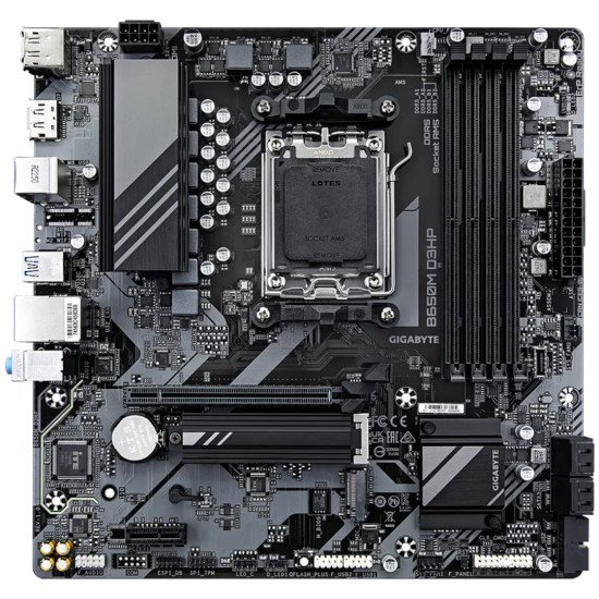 Tarjeta Madre Gigabyte B650M D3HP, AMD, DDR5, Socket AM5 Tarjeta Madre Gigabyte B650M D3HP, AMD, DDR5, Socket AM5
