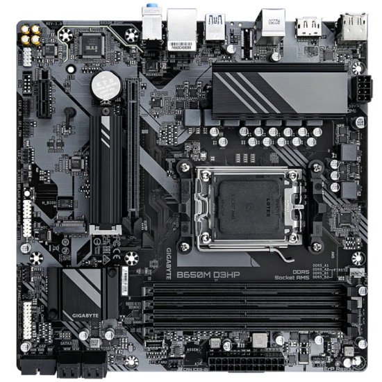 Tarjeta Madre Gigabyte B650M D3HP, AMD, DDR5, Socket AM5 Tarjeta Madre Gigabyte B650M D3HP, AMD, DDR5, Socket AM5