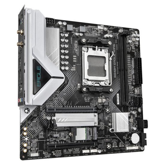 Tarjeta Madre Gigabyte B840M Eagle WIFI6, AMD, DDR5, Socket AM5 Tarjeta Madre Gigabyte B840M Eagle WIFI6, AMD, DDR5, Socket AM5