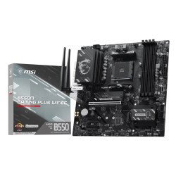Tarjeta Madre MSI B550M Gaming Plus WIFI6E, AMD, Socket AM4