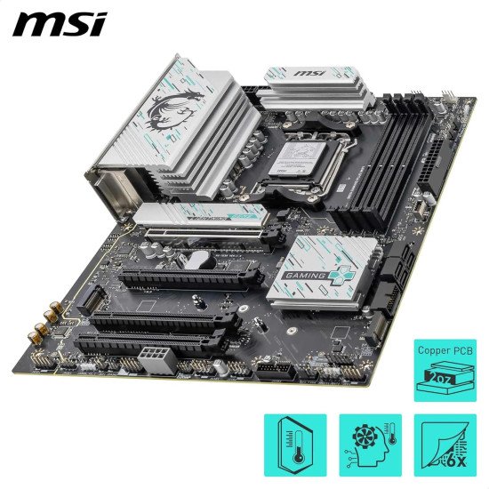 Tarjeta Madre MSI B850 Gaming Plus WIFI, AMD, DDR5, Socket AM5 Tarjeta Madre MSI B850 Gaming Plus WIFI, AMD, DDR5, Socket AM5