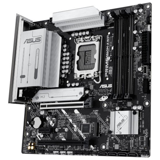 Tarjeta Madre Asus Prime B860M-A WIFI-CSM, Intel, DDR5, LGA1851 Tarjeta Madre Asus Prime B860M-A WIFI-CSM, Intel, DDR5, LGA1851