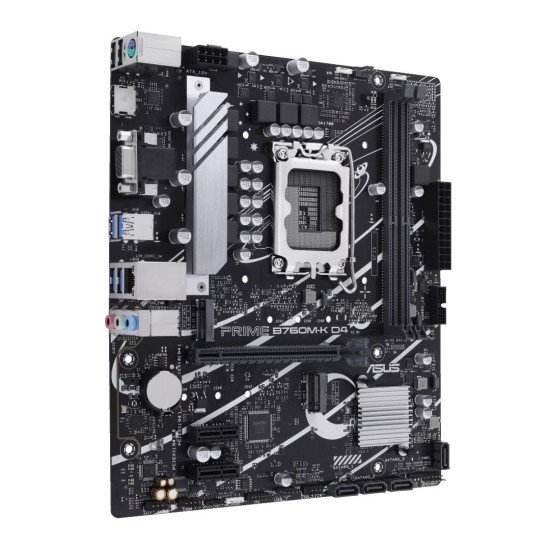 Tarjeta Madre Asus Prime B760M-K D4 DDR4, Intel, LGA 1700