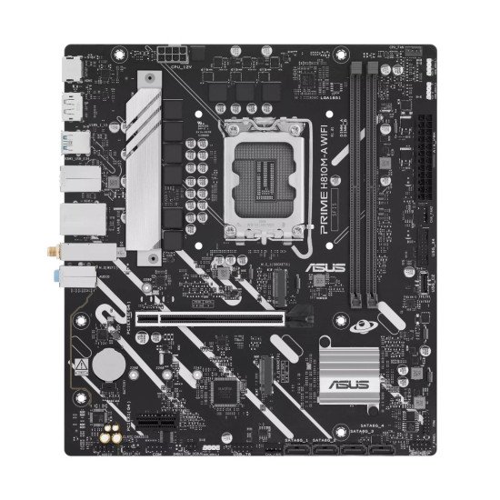 Tarjeta Madre Asus Prime H810M-A WIFI DDR5, Intel, LGA 1851