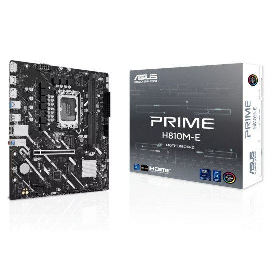 Tarjeta Madre Asus Prime H810M-E DDR5, Intel, LGA 1851