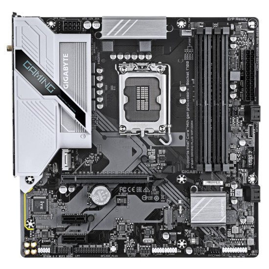 Tarjeta Madre Gigabyte B760M Gaming Plus WIFI DDR4, Intel, LGA 1700