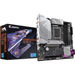 Tarjeta Madre Gigabyte B760M Aorus Elite AX, DDR5, Intel, LGA 1700