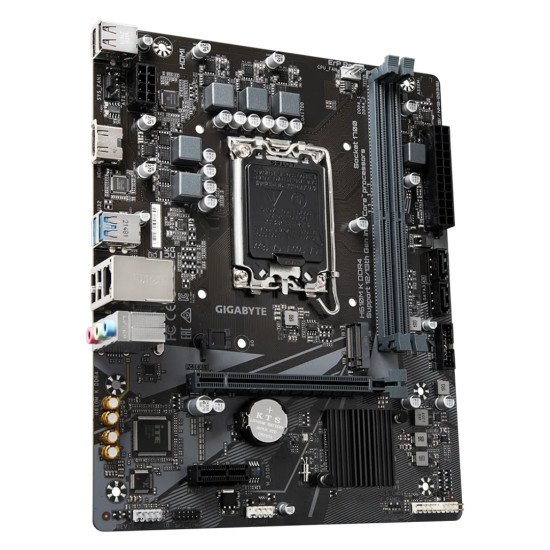 Tarjeta Madre Gigabyte H610M K, Intel, DDR4, LGA 1700