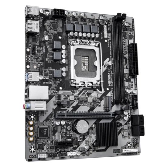 Tarjeta Madre Gigabyte H810M K DDR5, Intel, LGA 1851