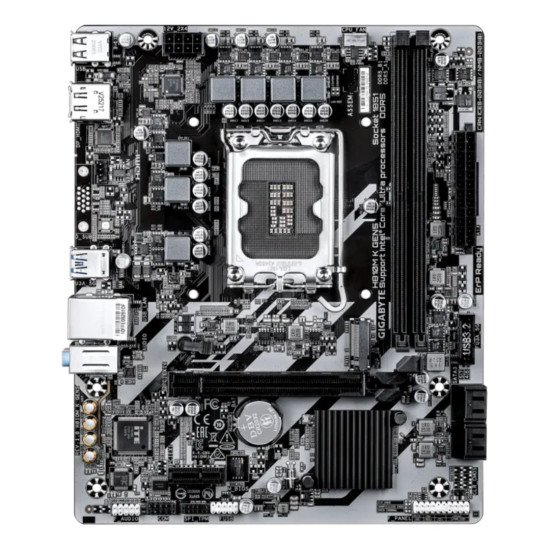 Tarjeta Madre Gigabyte H810M K GEN5  DDR5, Intel, LGA 1851