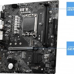 Tarjeta Madre MSI PRO H610M-G, Intel, DDR4, LGA 1700