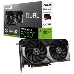 Tarjeta Vídeo Geforce Asus RTX 5060 Ti Dual OC Edition 16GB GDDR7