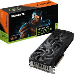Tarjeta Vídeo Geforce Gigabyte RTX 5070 Ti Windforce OC 16GB GDDR7