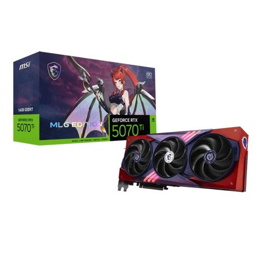 Tarjeta Vídeo Geforce MSI RTX 5070 Ti 16G MLG EDITION